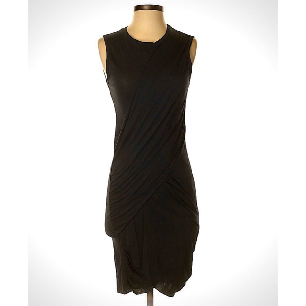 Anthro Stateside Twist Front Draped Dress